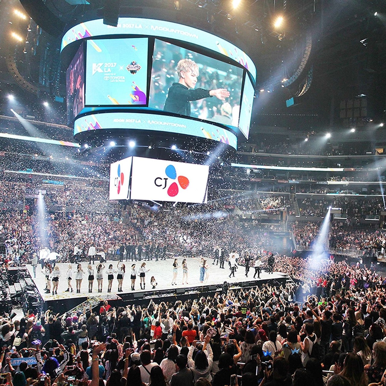 A large live entertainment arena in South Korea
